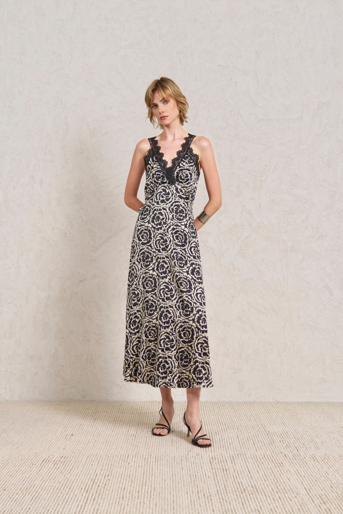 Vestito con pizzo D'ELLE