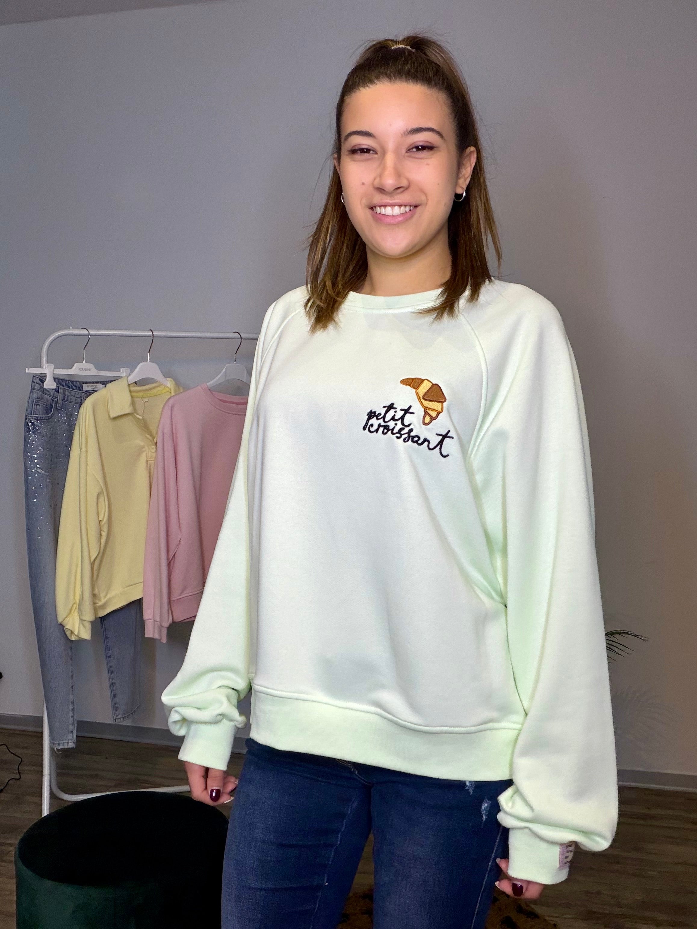 Felpa leggera Croissant