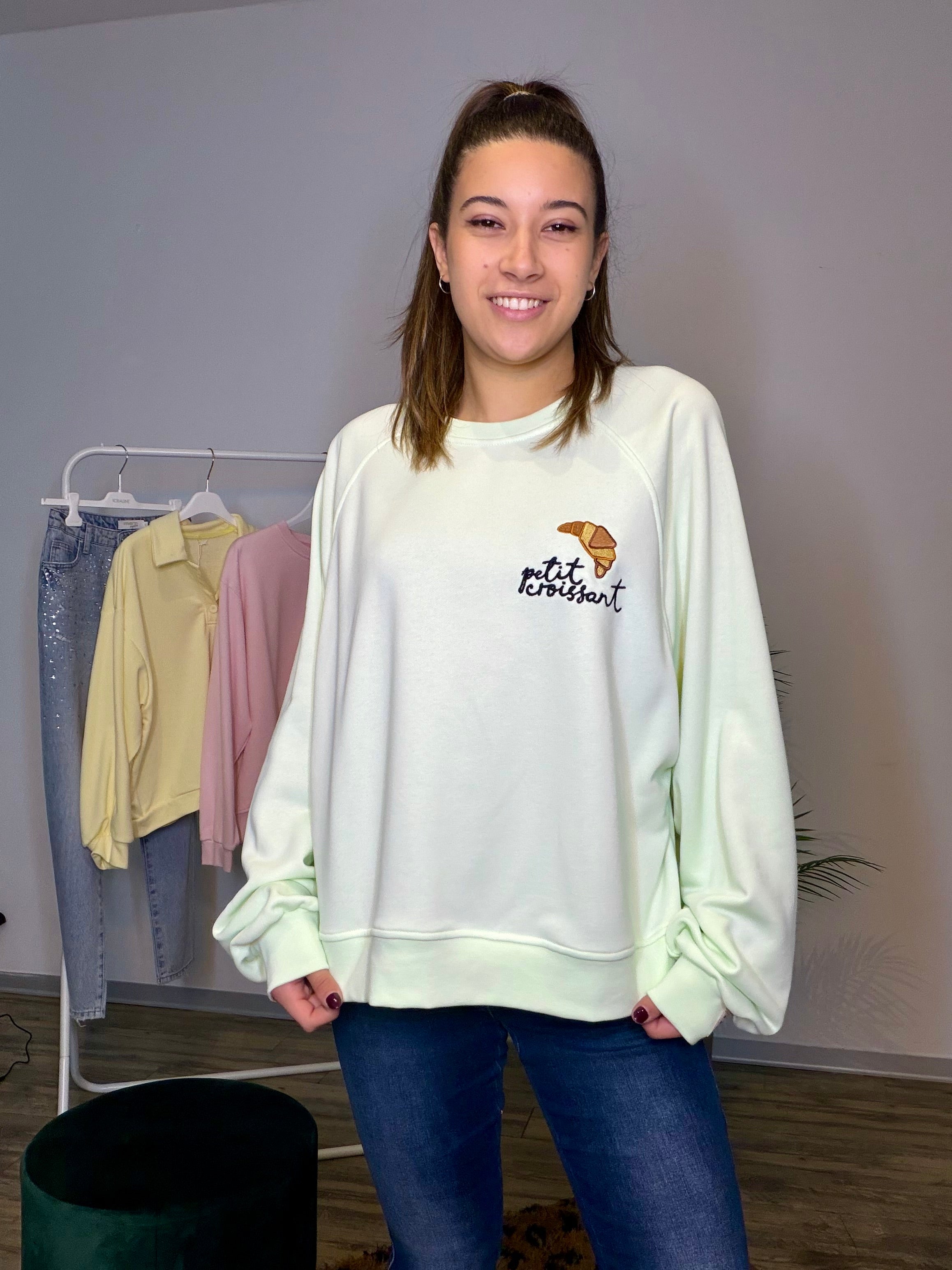 Felpa leggera Croissant