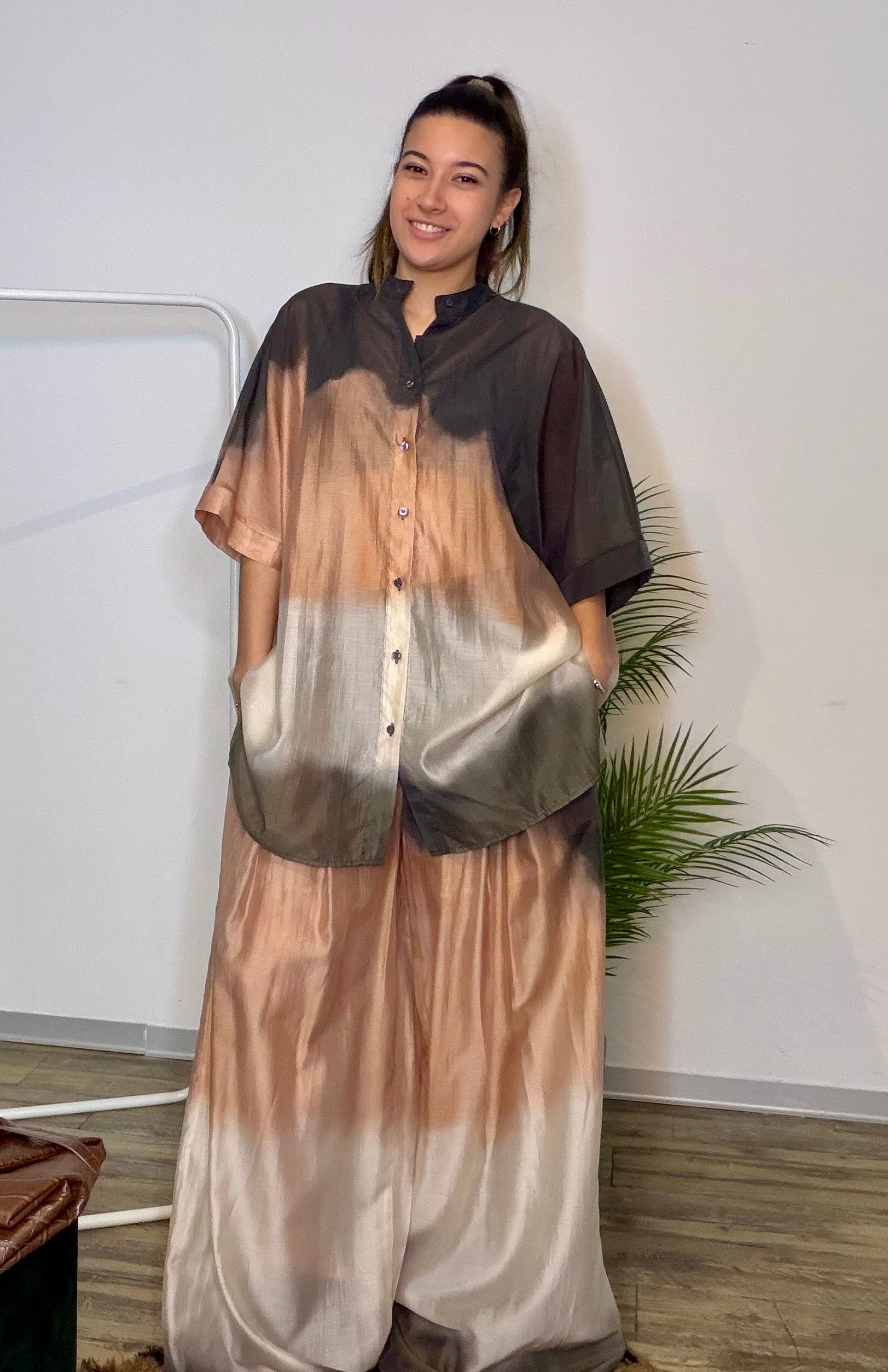 Camicia ampia leggera Echo Shirt