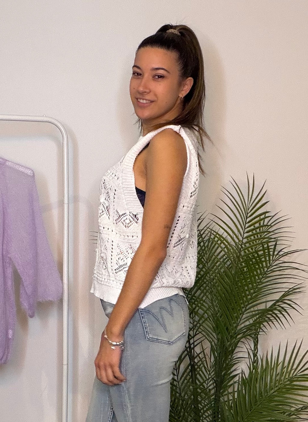 Gilet in maglia Cloud