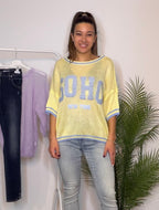 Top con ricamo Soho