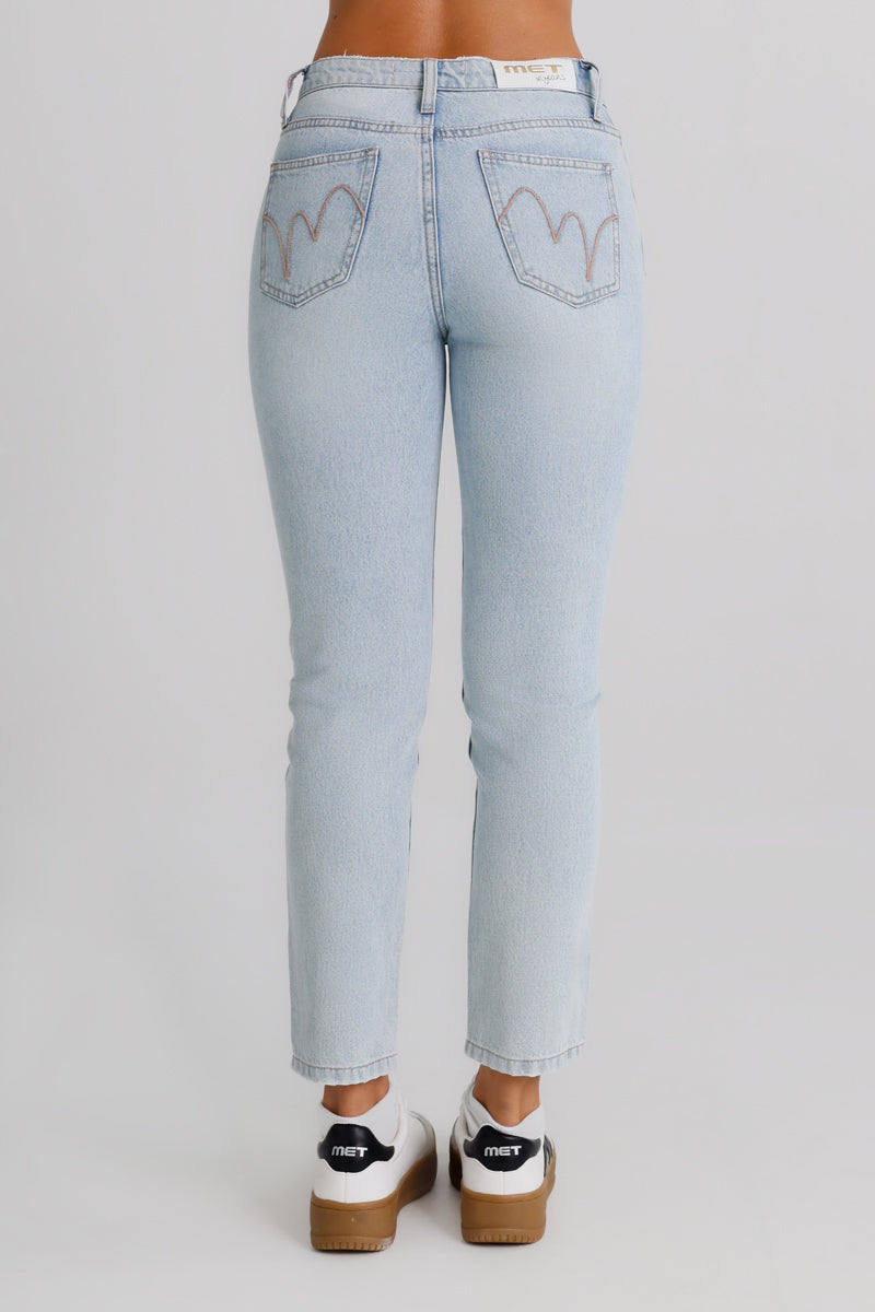 Jeans a gamba dritta Candice MET Jeans