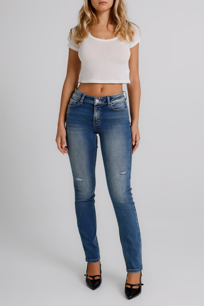 Jeans skinny con strappi Elle MET Jeans