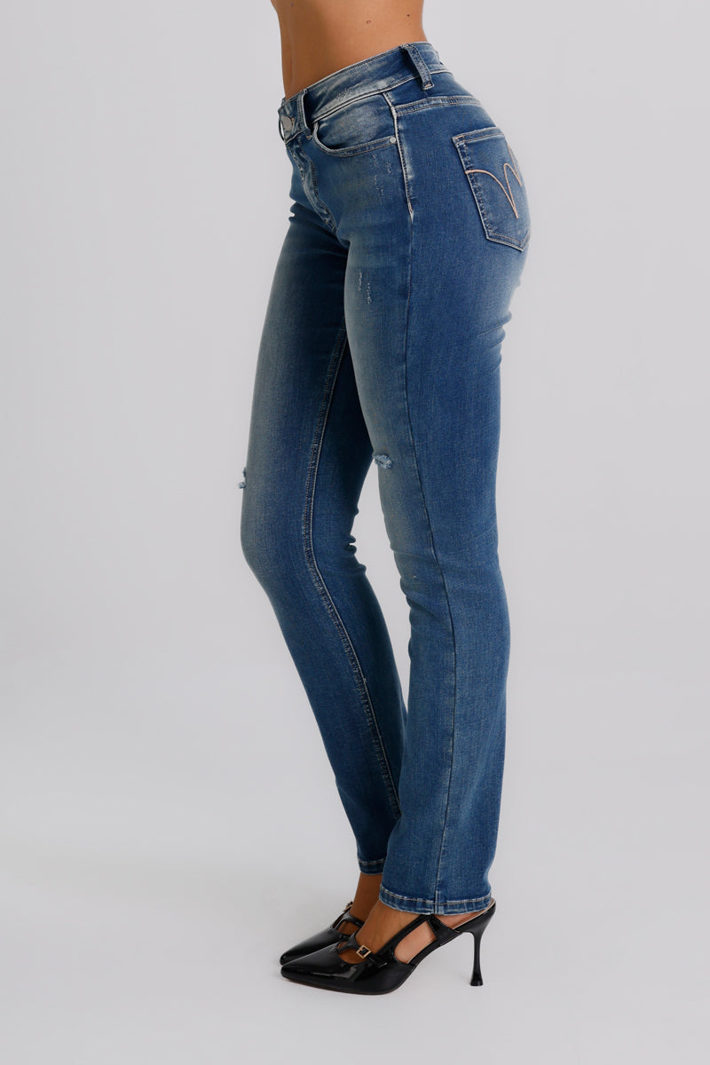 Jeans skinny con strappi Elle MET Jeans