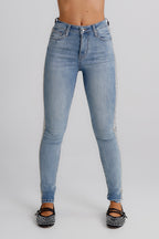 Jeans skinny con strass Kate MET Jeans