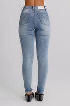 Jeans skinny con strass Kate MET Jeans