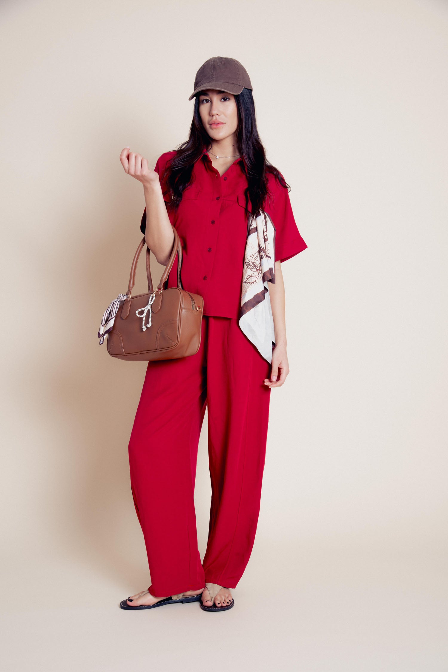 Pantaloni ampi Glint