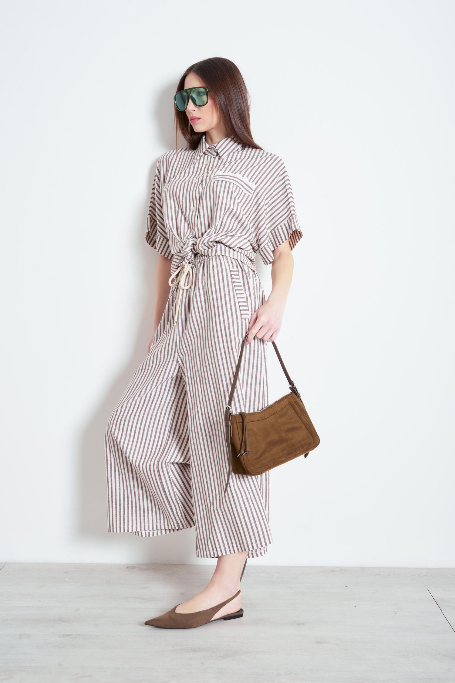 Pantaloni a righe Ciel