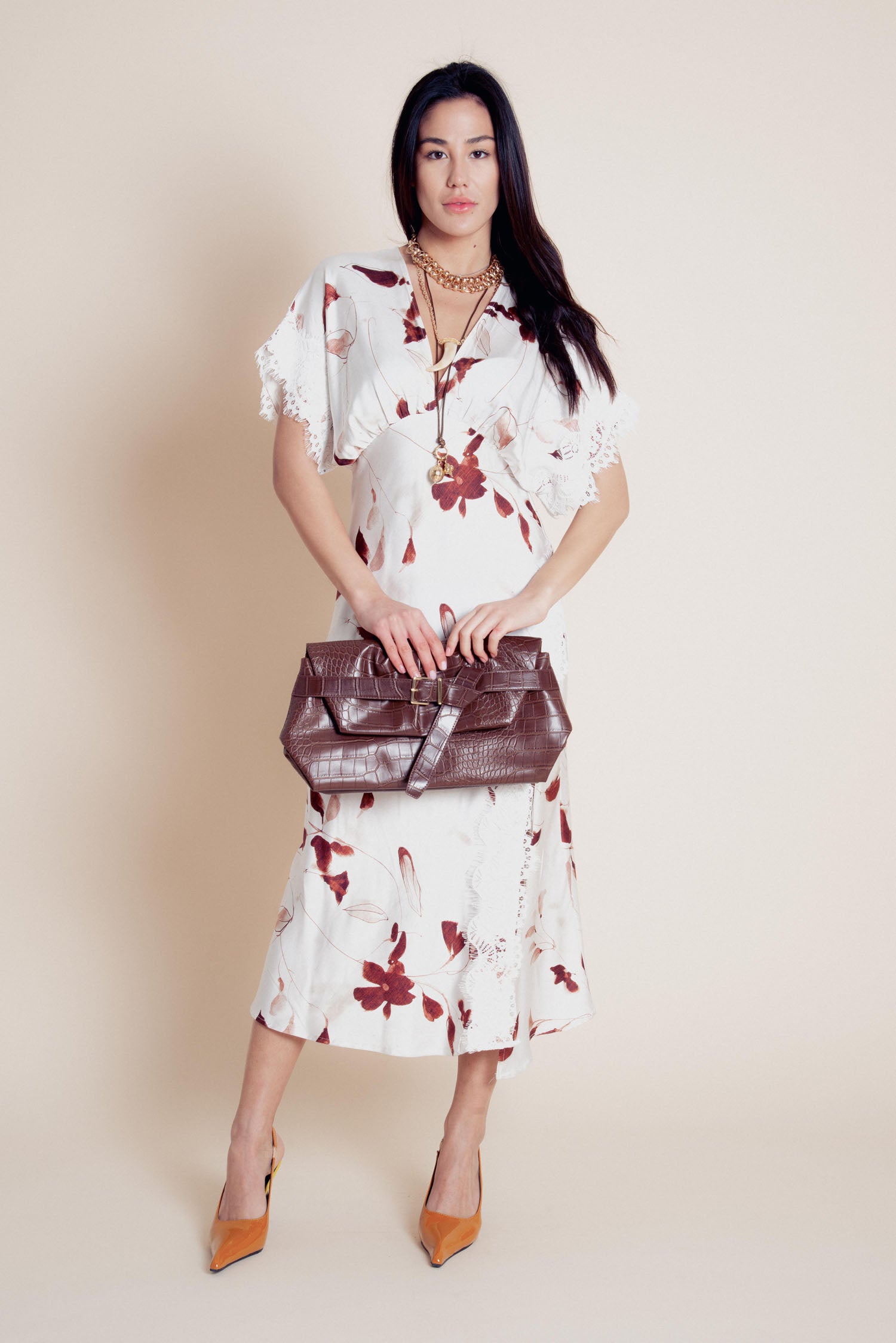 Abito con pizzo Skye