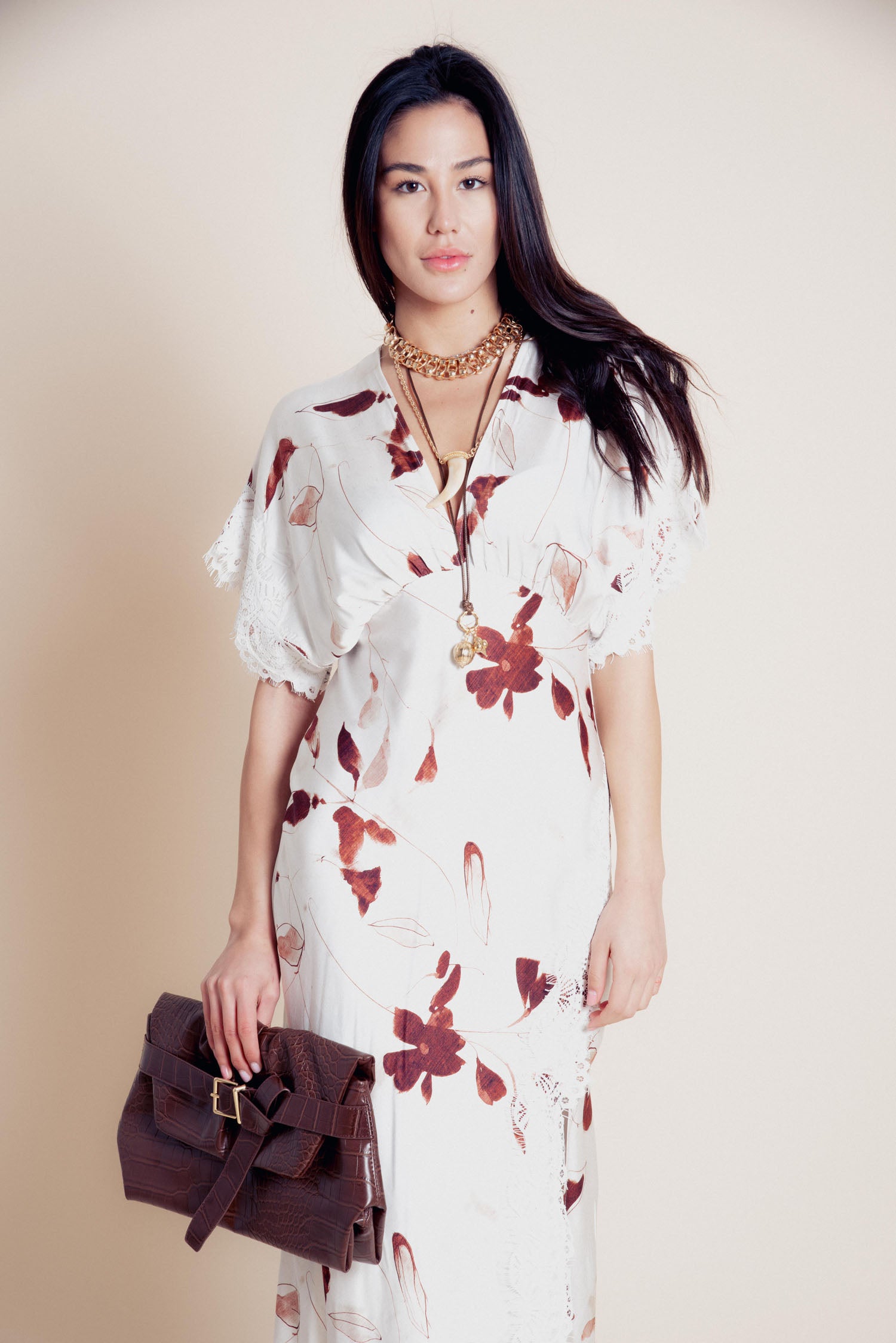 Abito con pizzo Skye