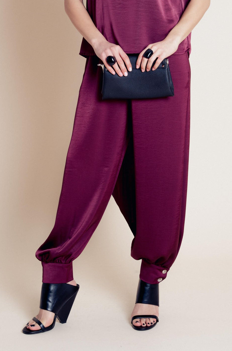 Pantaloni con bottoni Cove