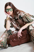 Camicia con stampa Tropical