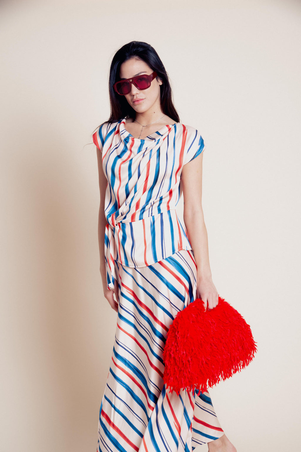 Top con cintura Elix