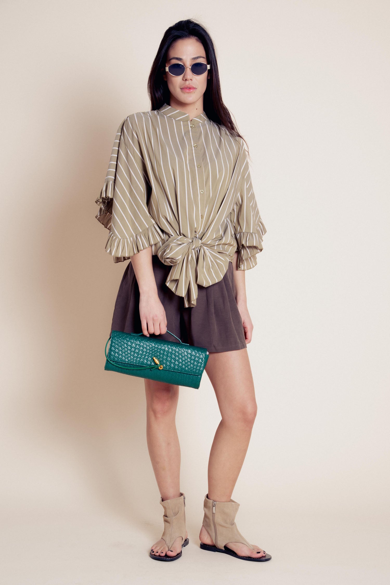 Camicia con nodo Line