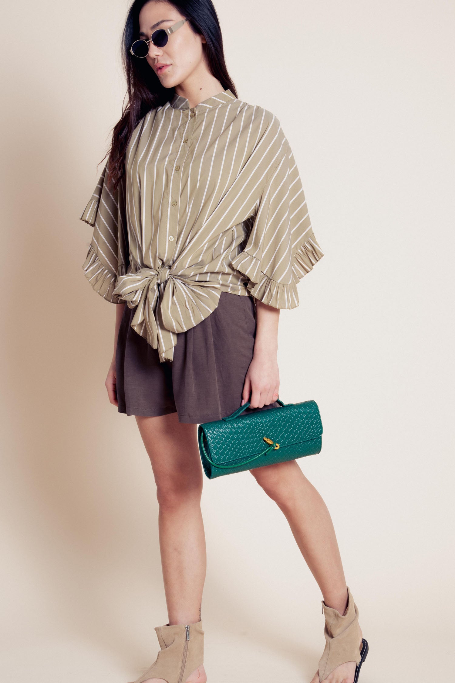 Camicia con nodo Line