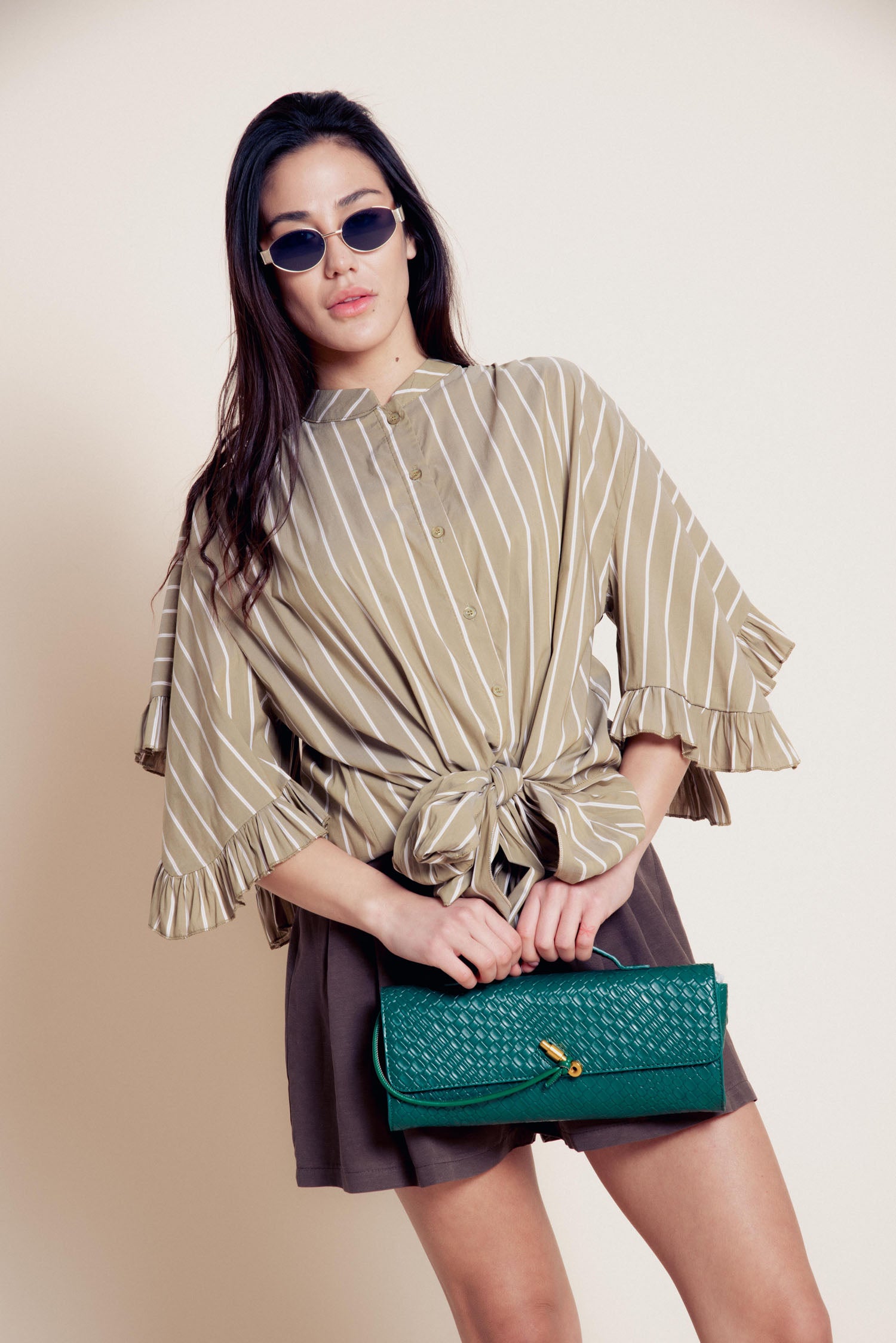 Camicia con nodo Line