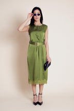 Abito con cintura Fawn