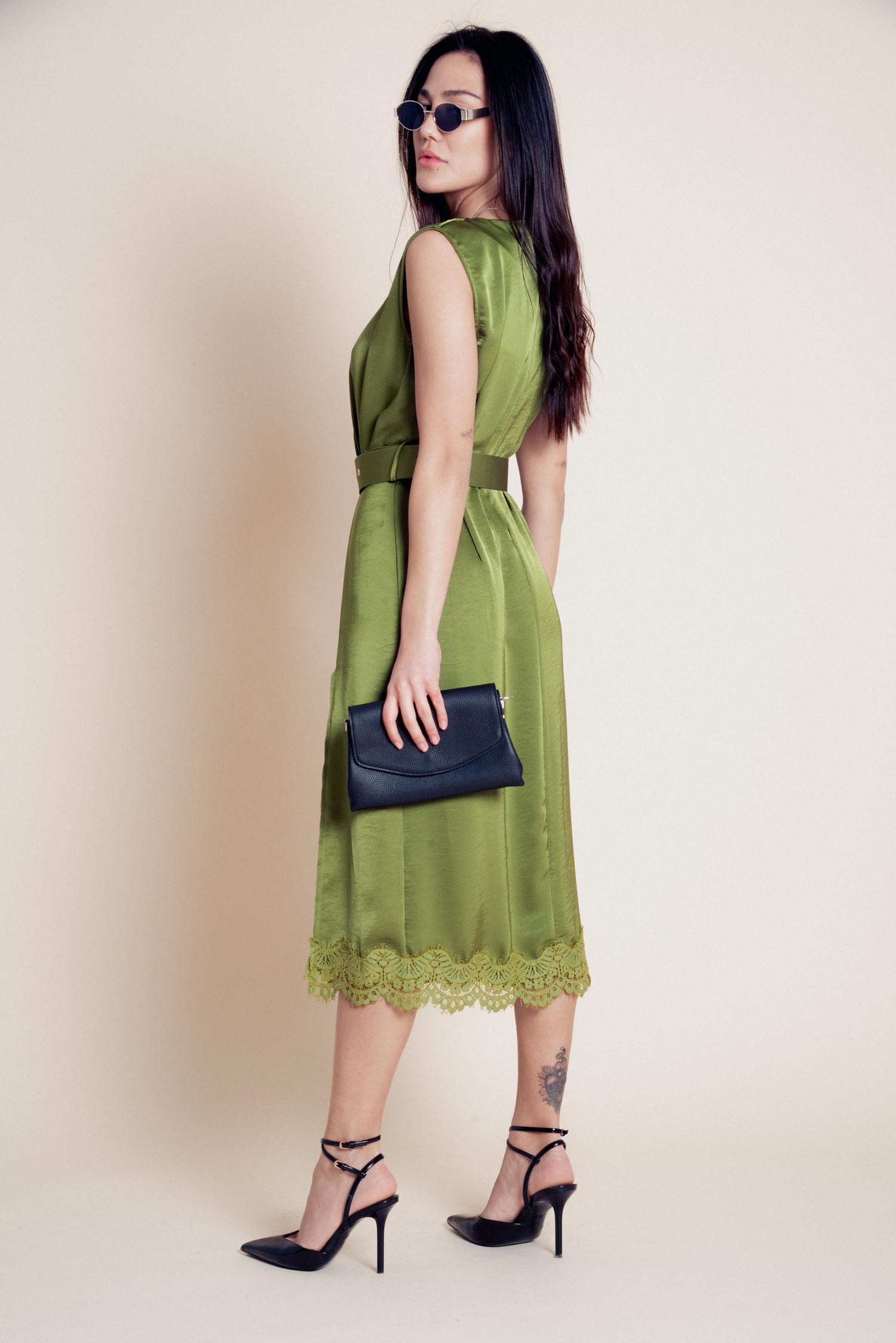 Abito con cintura Fawn