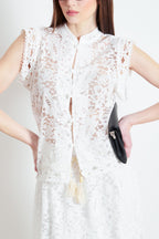 Top in pizzo Lacy