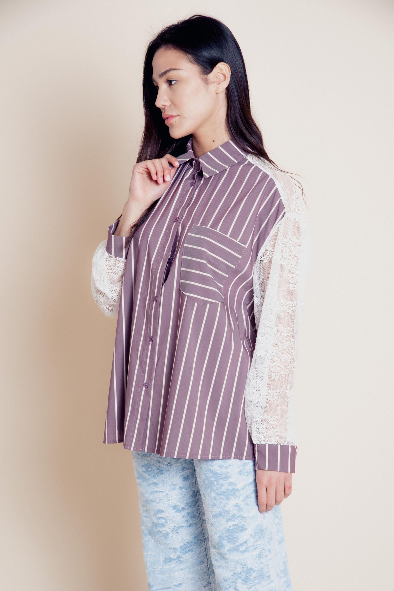 Camicia con pizzo Haze
