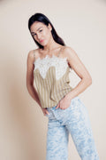 Top con pizzo Lush