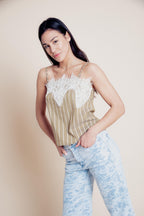 Top con pizzo Lush