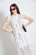 Top in pizzo Lacy